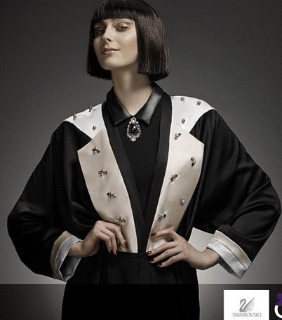 بالصورة، إكتشفي عباية تاء مربوطة التي زيّنت من السواروفسكي