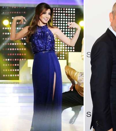 نانسي عجرم تختار فساتينها من تصميم إيلي صعب