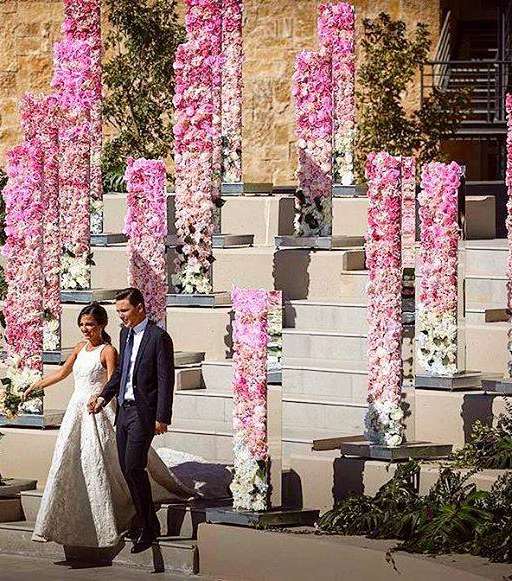 باسل فرنجية وعروسه ماريان شيحا