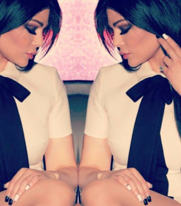 هيفاء والمكياج الأسود الدخاني