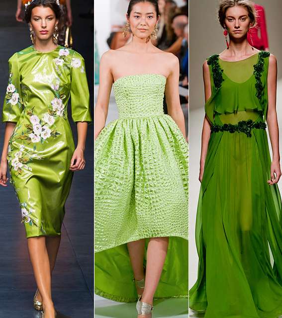 من أبرز الألوان الرائجة في صيف 2014، الأخضر الفاتح Mint Green