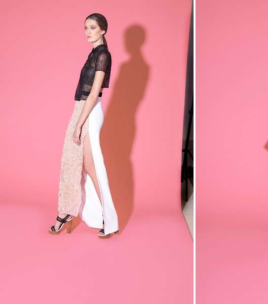 من مجموعة سندرا منصور لصيف 2014، اختاري الفساتين الطويلة والقصيرة