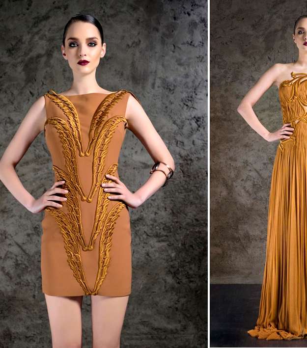 اختاري أجمل الفساتين من مصمم أزياء بيرين سات
