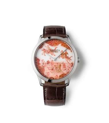 من مجموعة Slim D'Hermès، اليك هذا التصميم المستوحى من الفن الياباني