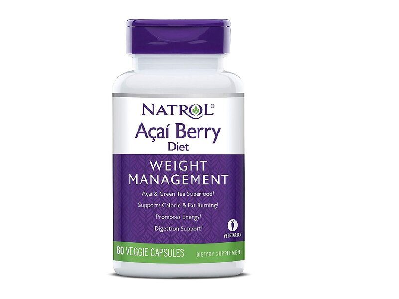 حبوب Natrol, AcaiBerry Diet, Acai & Green Tea