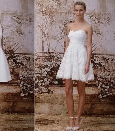 الفساتين القصيرة...لفتة عصريّة عرائسيّة متميّزة