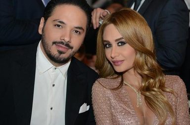 رامي عياش يعايد زوجته في عيد زواجهما بكلمات رومنسية جداً