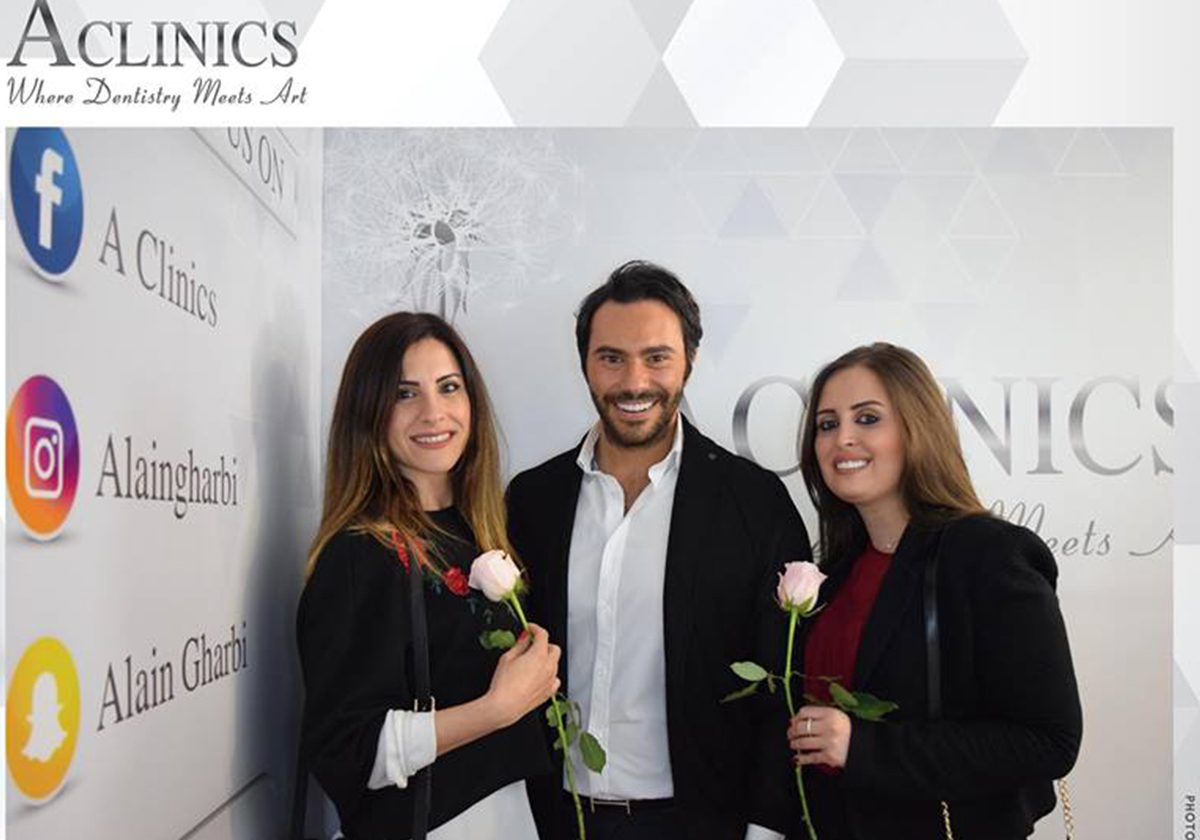 إفتتاح عيادة A Clinics للدكتور آلان غربي في بيروت