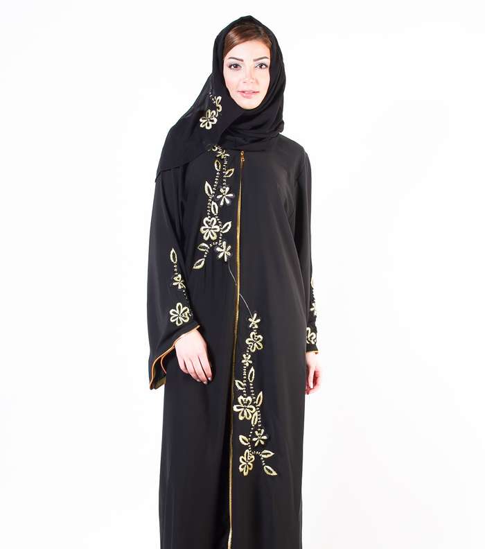صور احدث موضة عبايات سوداء