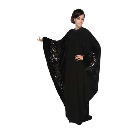 اختاري أجمل موديلات العبايات السوداء لشهر رمضان