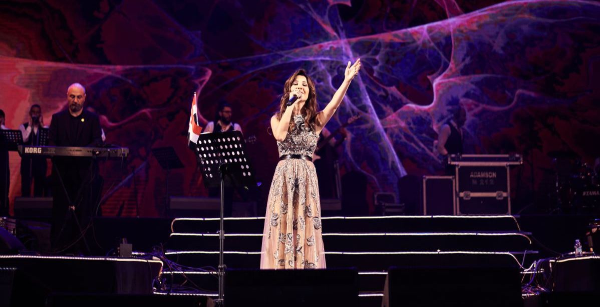 نانسي عجرم في السعودية غداً بباقة من اجمل الاغانير