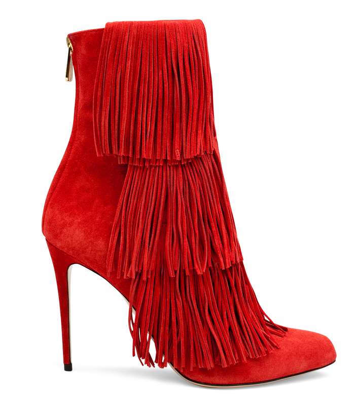  الـ Fringe Boots, إحدى التصاميم المفضلة لبول آندرو من مجموعة موسم الشتاء 