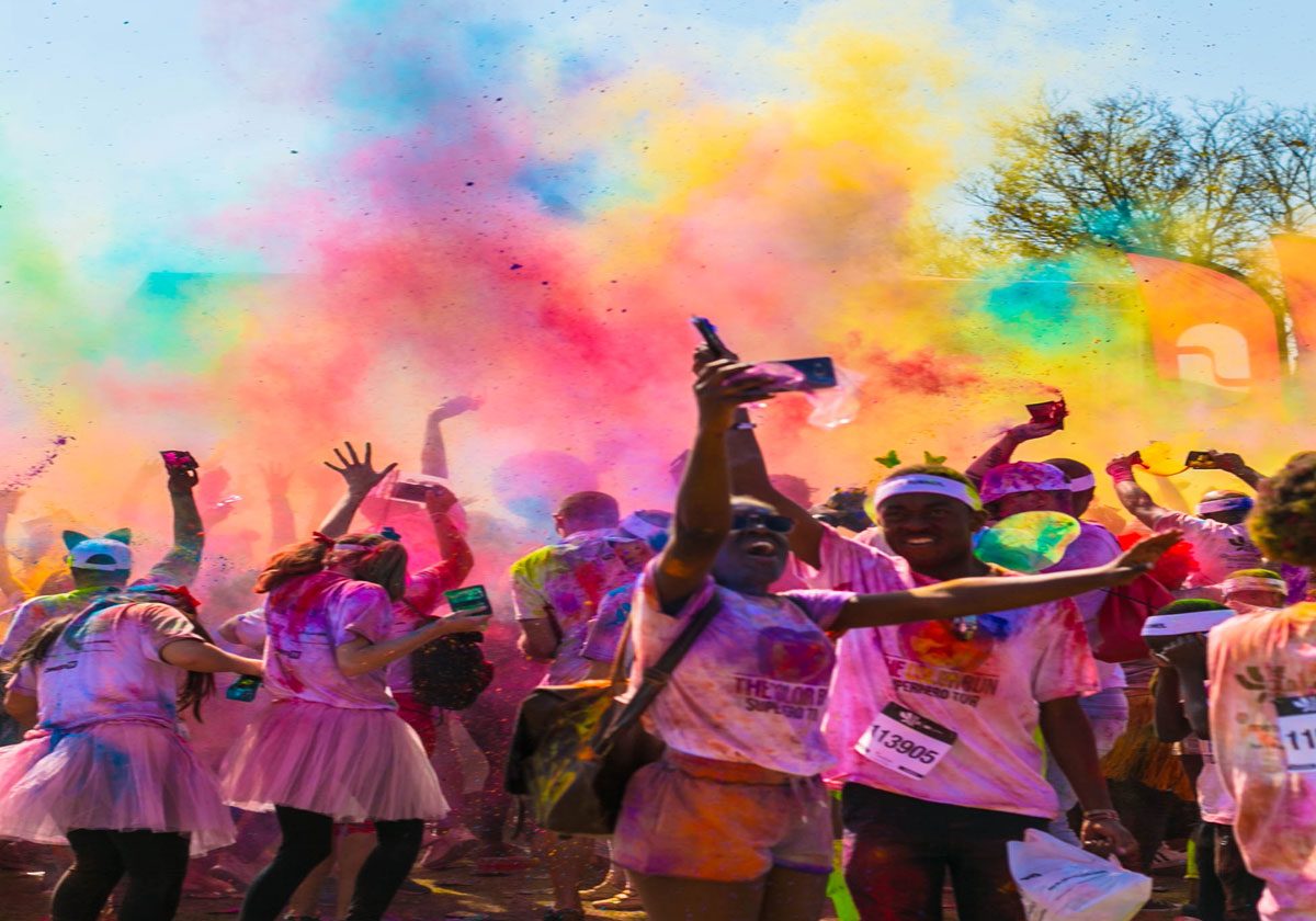 مهرجان color run