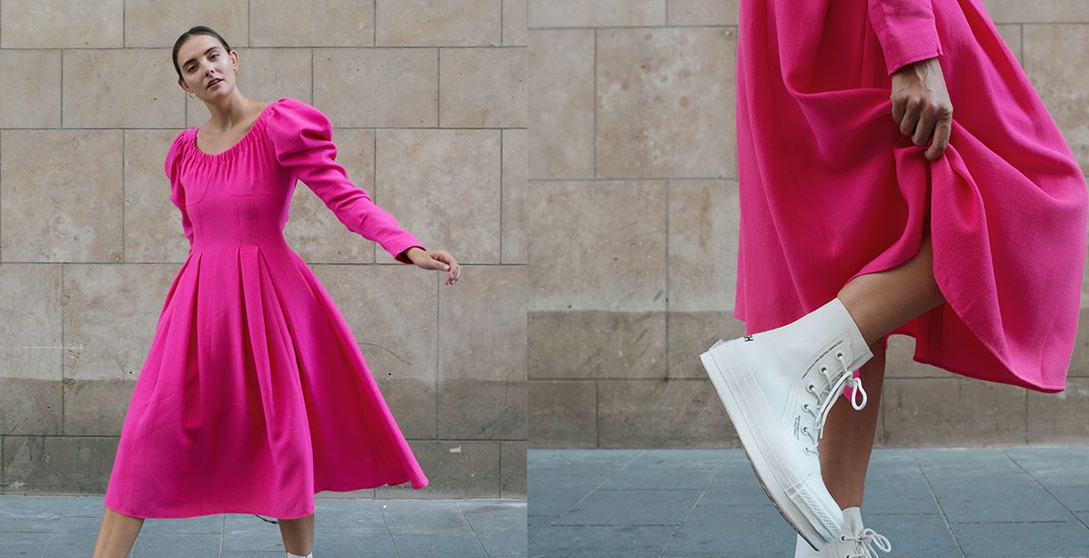 موقع التسوّق أونلاين NET-A-PORTER يدعم صيحة الأحذية الرياضية