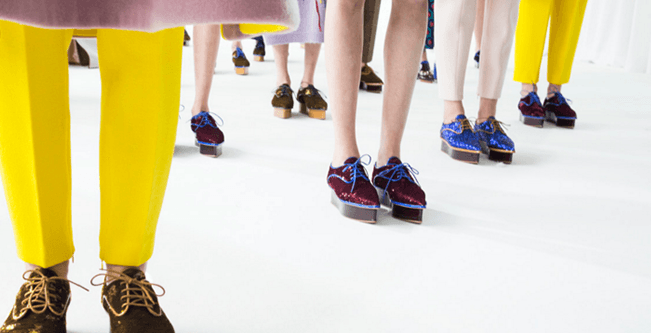 أحذية عصرية من Delpozo