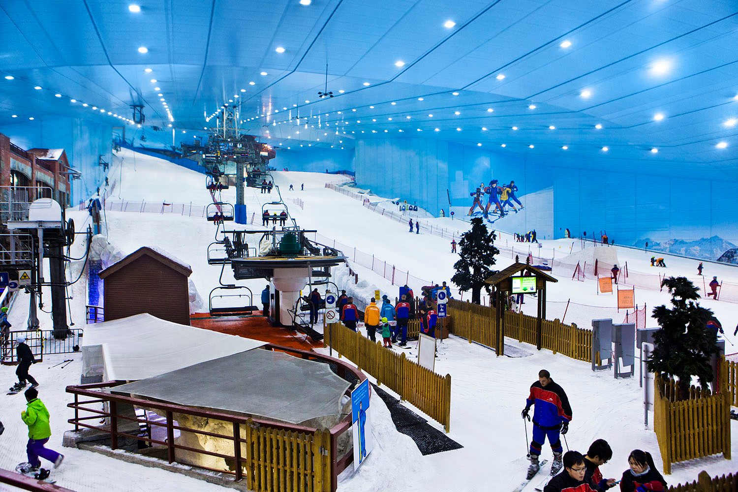 ﻿﻿﻿﻿التزلج في Ski Dubai في ﻿مول﻿ ﻿الإمارات
