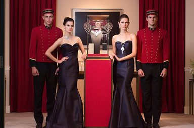 بالصّور صاميم فاخرة يقدمها معرض الدوحة للمجوهرات والساعات 