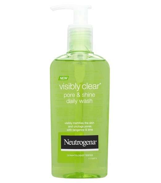 الغسول اليومي من Neutrogena للمسام الواسعة والبشرة الدهنية