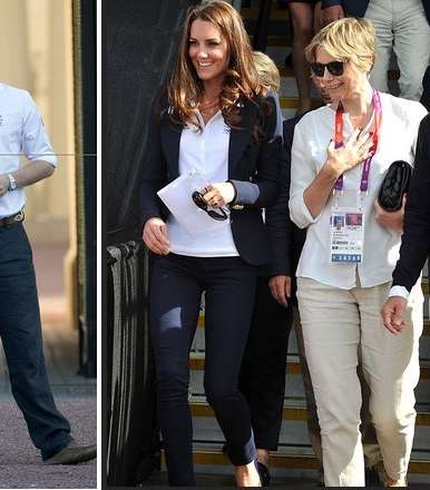 كايت ميديلتون ترتدي ملابسها القديمة في الأولمبياد 2012