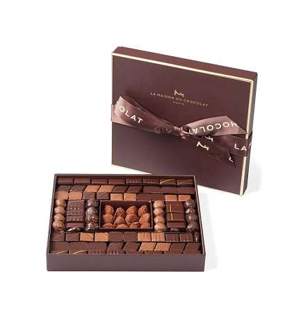 العلبة المميّزة لشوكولاتة La Maison Du Chocolat
