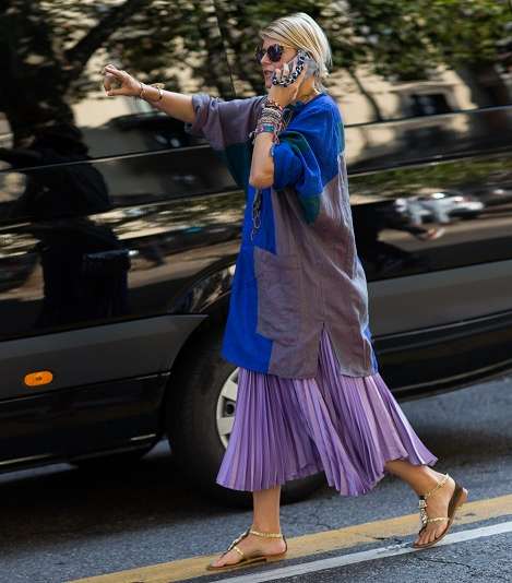 موضة الـ Layering في شوارع ميلانو خلال اسبوع الموضة