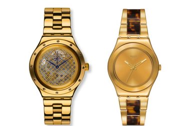 صور ساعات سواتش الذهبيه | Swatch