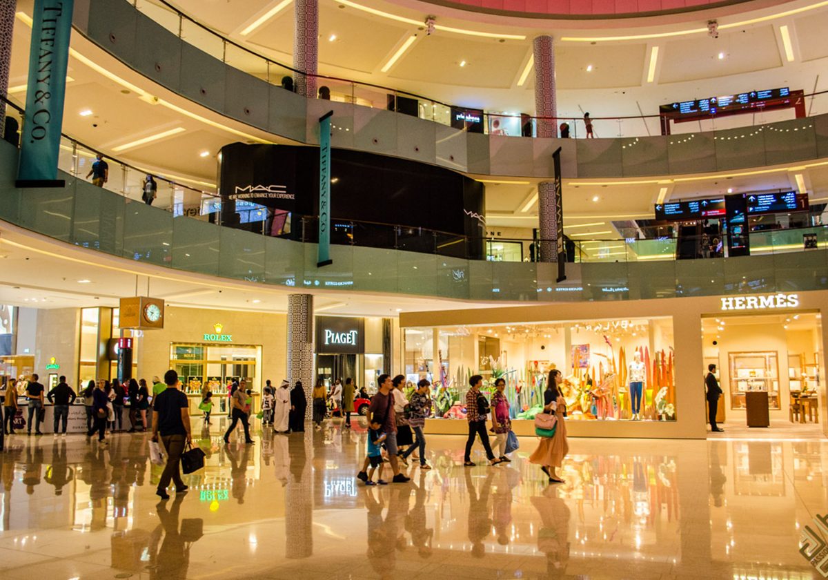 مراكز التسوق في دبي