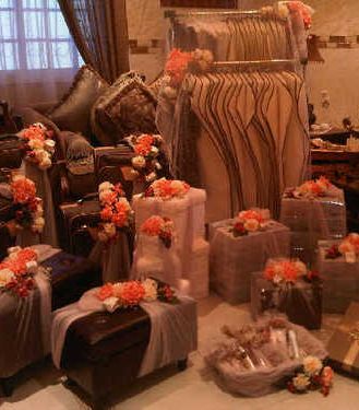 صور اجمل طريقة تزيين دبش العروس بالصور