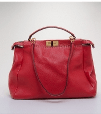 تسوقي على ياسمينة، حقيبة باللون الأحمر من فندي