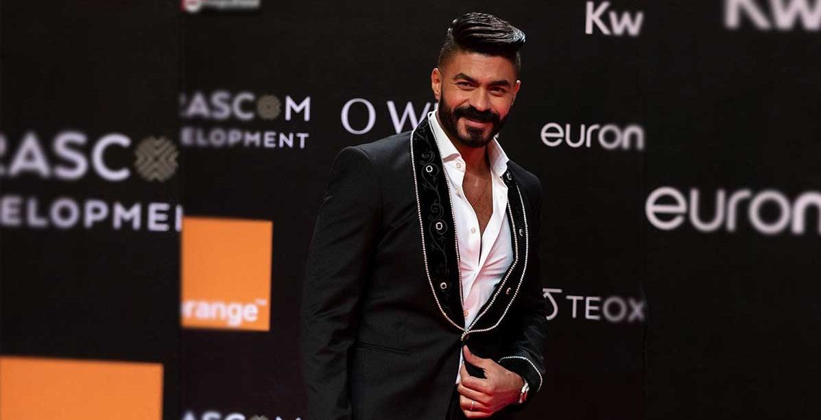 سعر بدلة خالد سليم في مهرجان الجونة