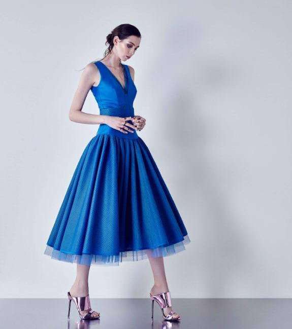 موضة الفستان المنفوخ من مجموعة باسيل سودا لشتاء 2015