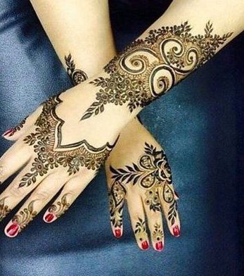 اجمل نقش حناء بالصور