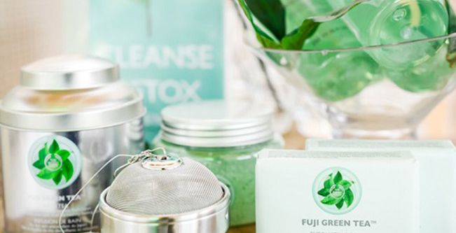 The Body Shop تطرح مجموعة  Fuji Green Tea الجديدة