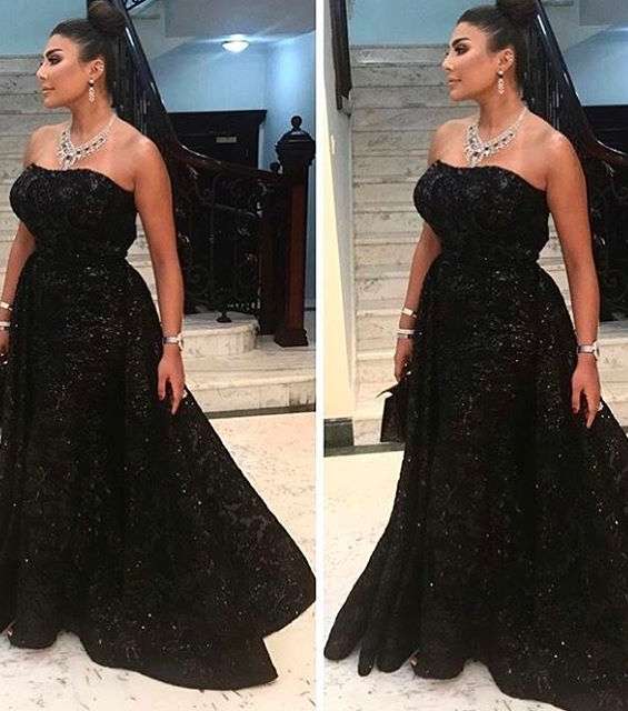 صور اجمل فساتين امل العوضي ٢٠١٧