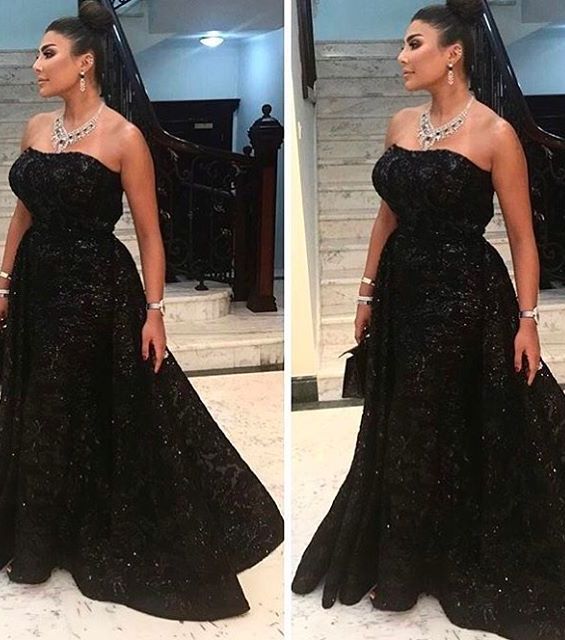 صور اجمل فساتين امل العوضي ٢٠١٧
