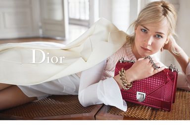 جنيفر لورنس الوجه الاعلاني لديور لمجموعة ربيع وصيف 2016