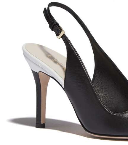 حذاء Escada المروس وبالكعب الصغير لاسلوب المراة الرجل