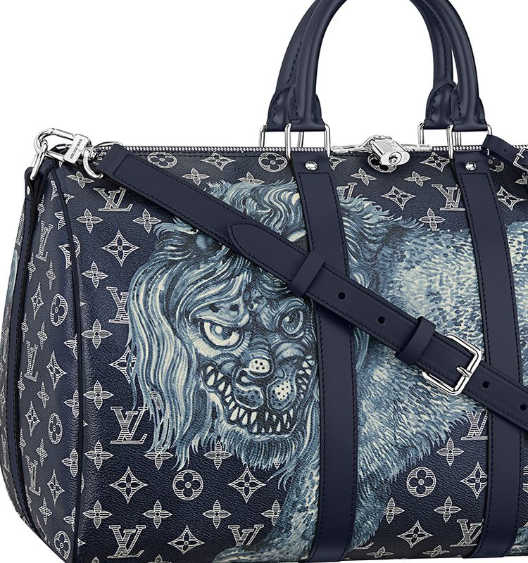 Keepall Bag In Monogram Savane Canvas