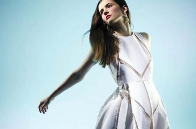 موديلات فساتين حرير آخر موضة 2014!