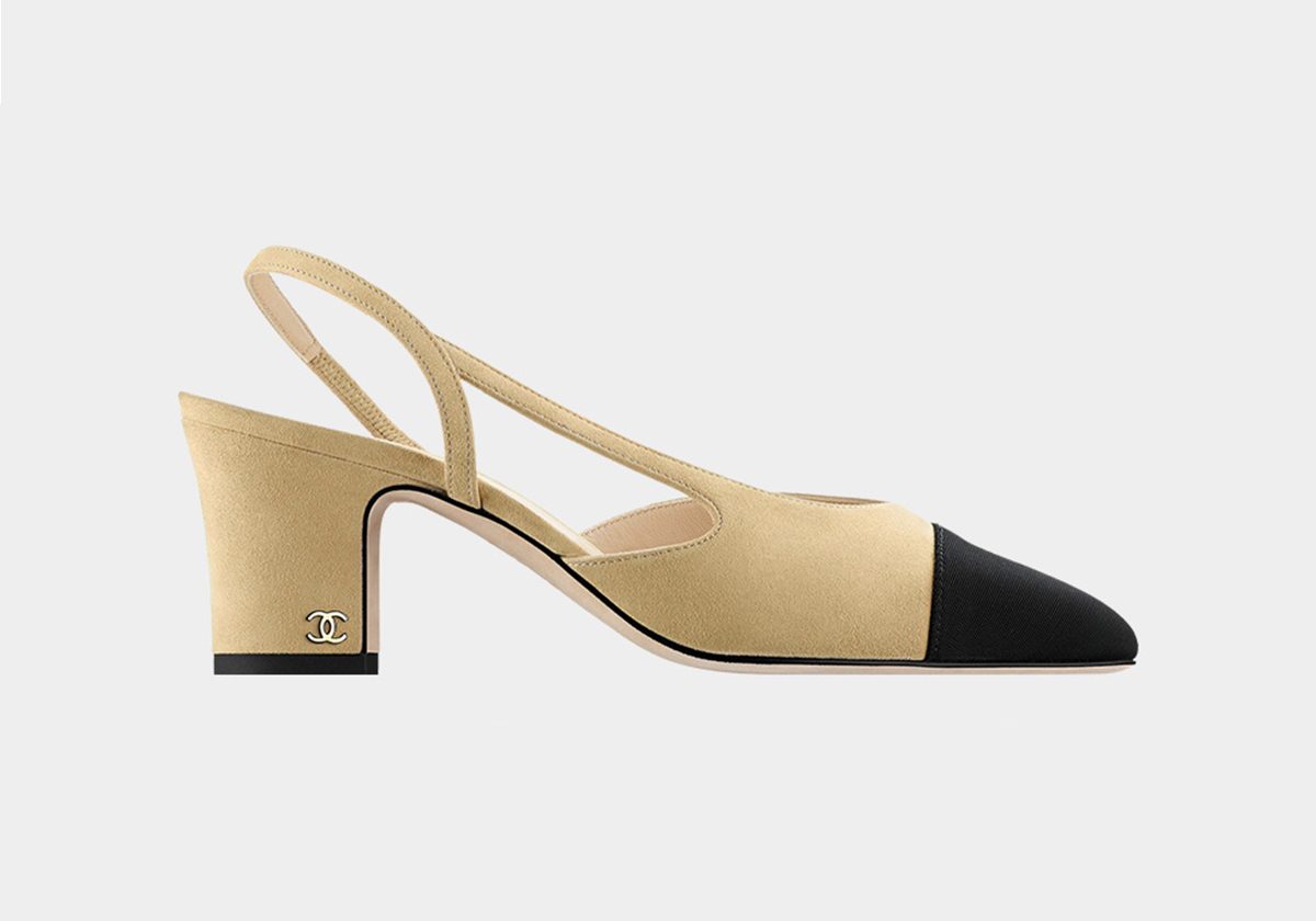 حذاء شانيل Chanel  الكلاسيكي أي The Classic Slingback Shoe 