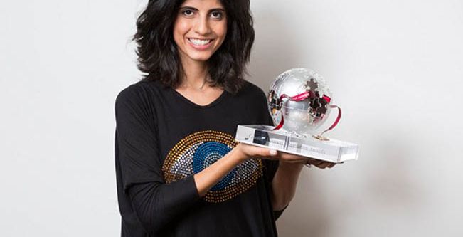 سيما نجار، لفائزة بجائزة مبادرة كارتييه للسيدات عن منطقة الشرق الأوسط وشمال إفري