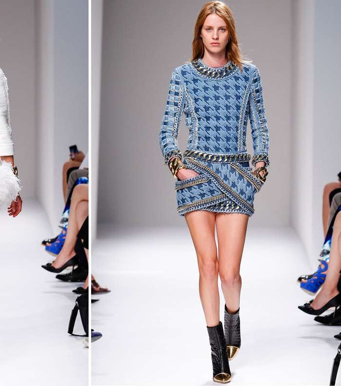 إختاري فساتين السهرة القصيرة من Balmain