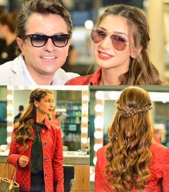 تسريحة شعر مميّزة تظهرها أكثر نضوجاً بأنامل طوني مندلق