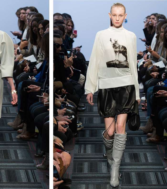 ازياء ملفتة من توقيع JW Anderson لشتاء 2016