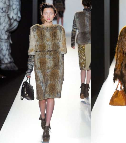 أجمل التصاميم المصنوعة من الفرو تقدّمها دار Mulberry لشتاء 2013