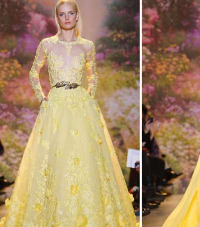 بالصور، إكتشفي أجدد موديلات فساتين زهير مراد 2014