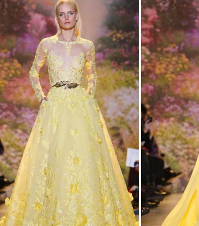 بالصور، إكتشفي أجدد موديلات فساتين زهير مراد 2014