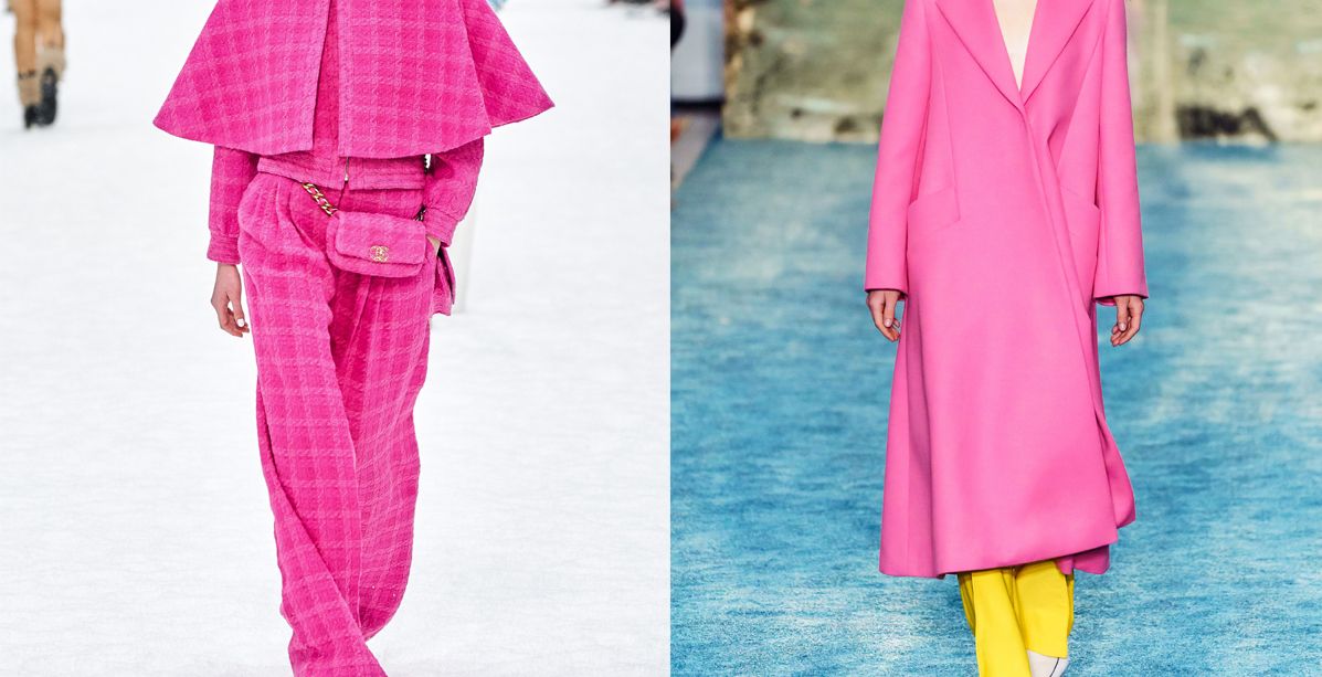 من اليمين إلى اليسار Carolina Herrera وChanel