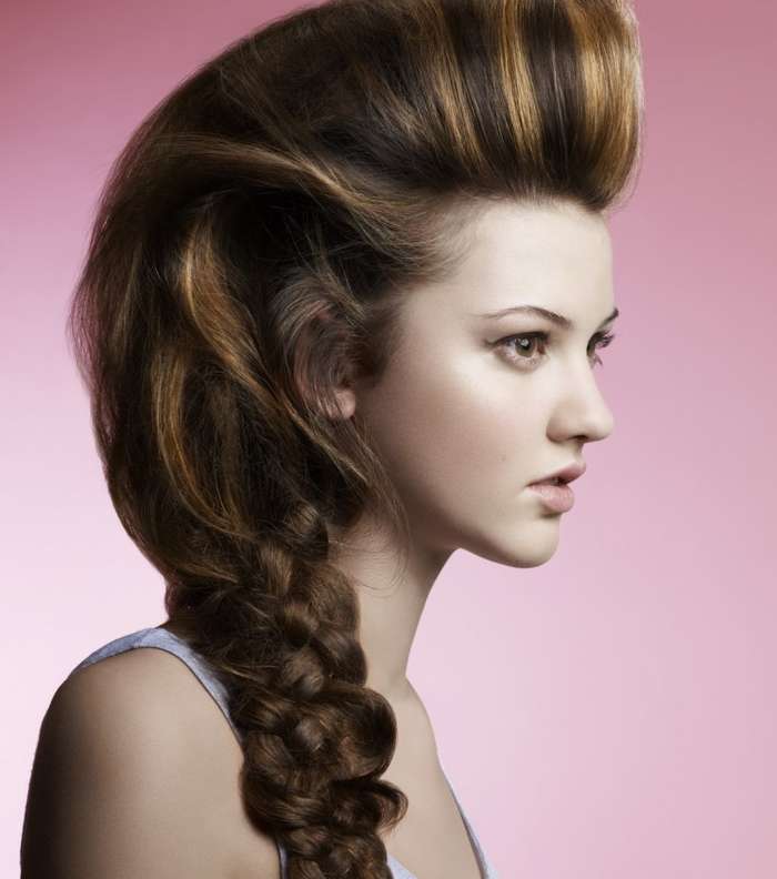 صور اجمل تسريحة ناعمة للشعر الطويل