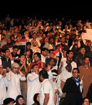 جمهور غفير حضر حفل كاظم الساهر في الدوحة